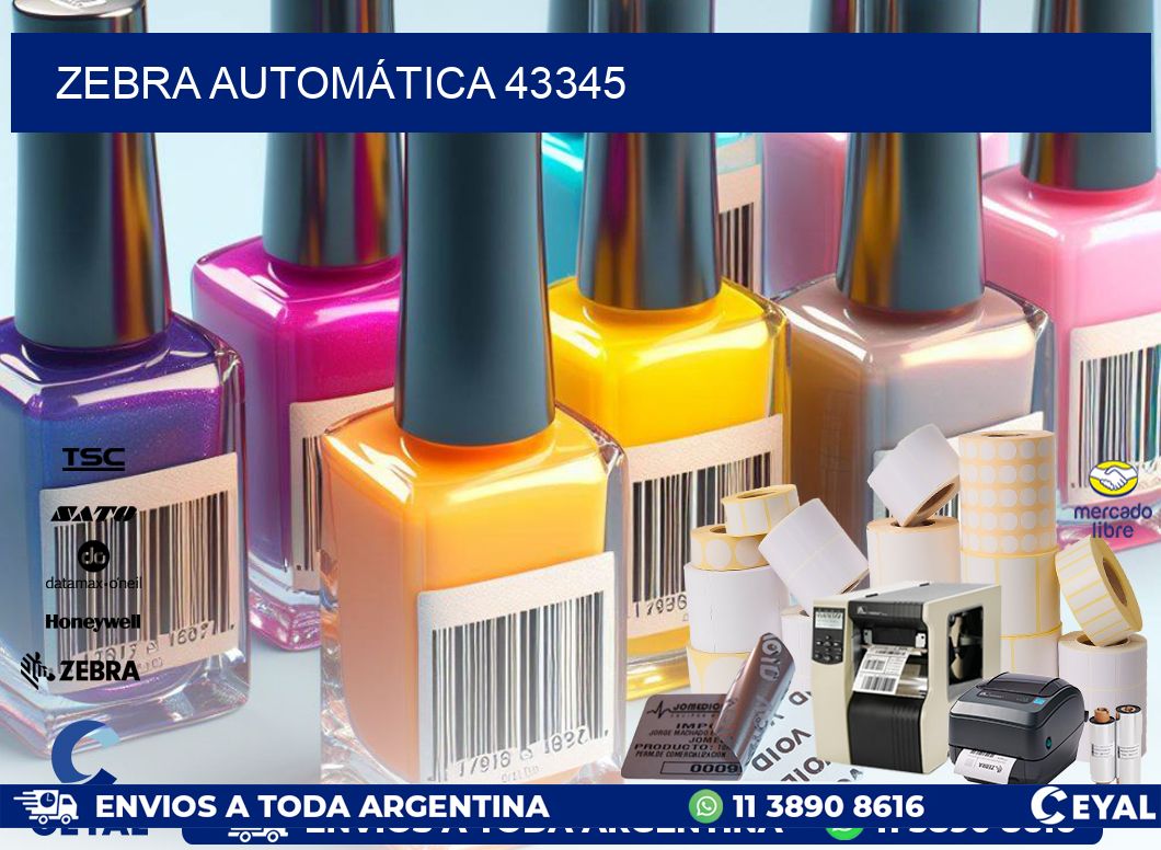 ZEBRA AUTOMÁTICA 43345