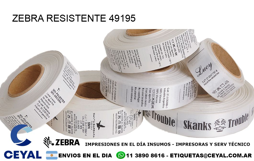 ZEBRA RESISTENTE 49195