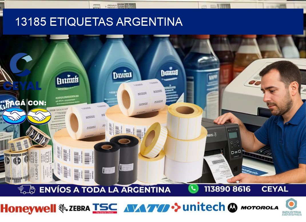 13185 etiquetas argentina