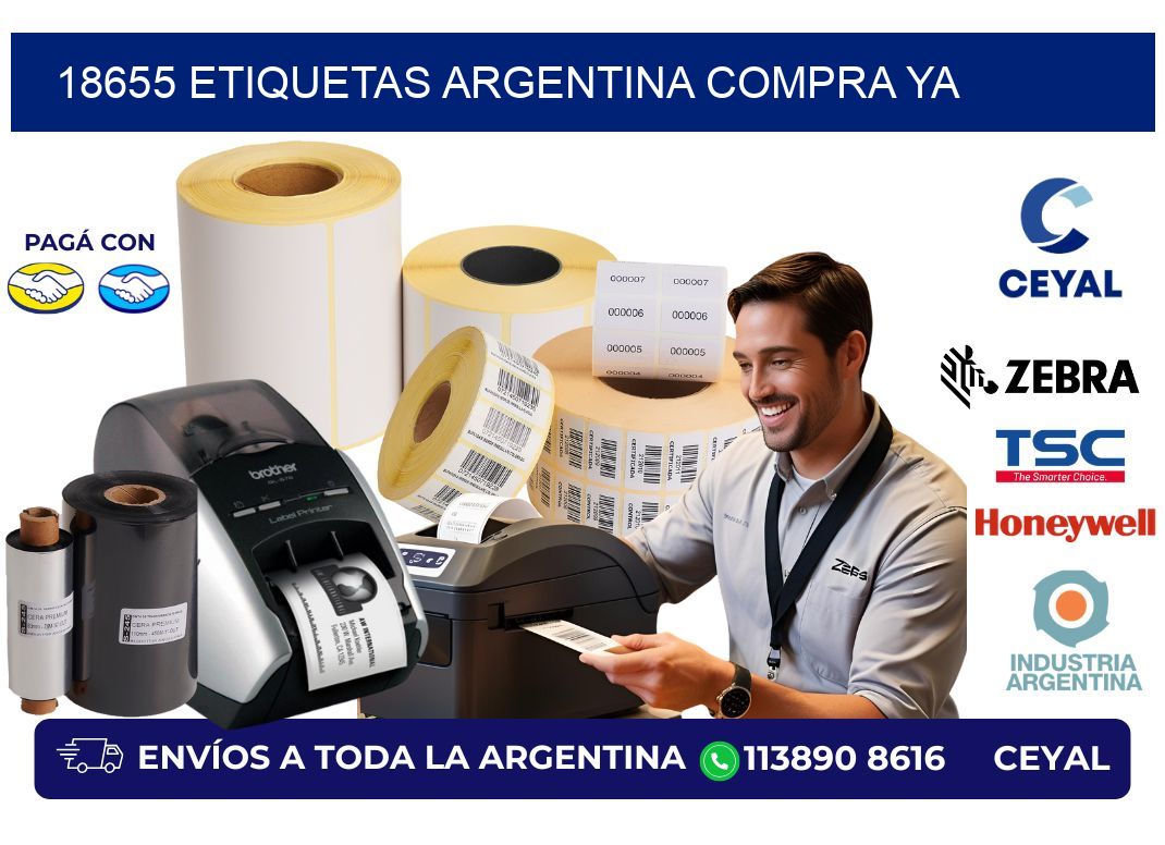 18655 etiquetas argentina COMPRA YA