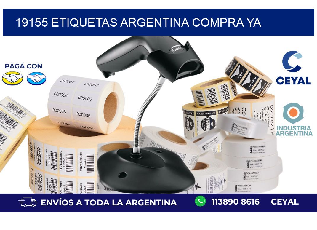 19155 etiquetas argentina COMPRA YA