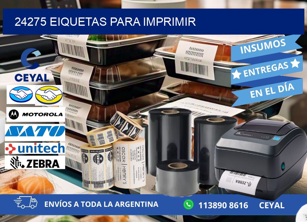 24275 EIQUETAS PARA IMPRIMIR