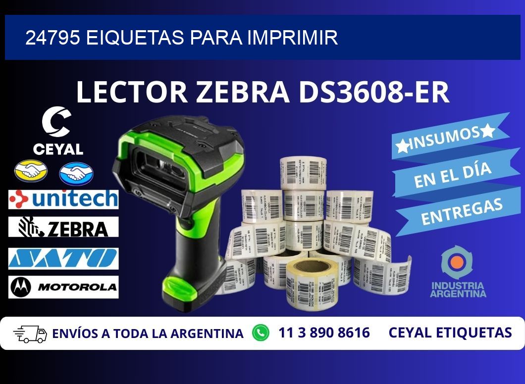 24795 EIQUETAS PARA IMPRIMIR