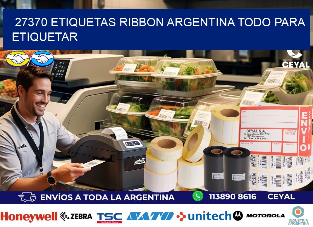 27370 etiquetas ribbon argentina TODO PARA ETIQUETAR