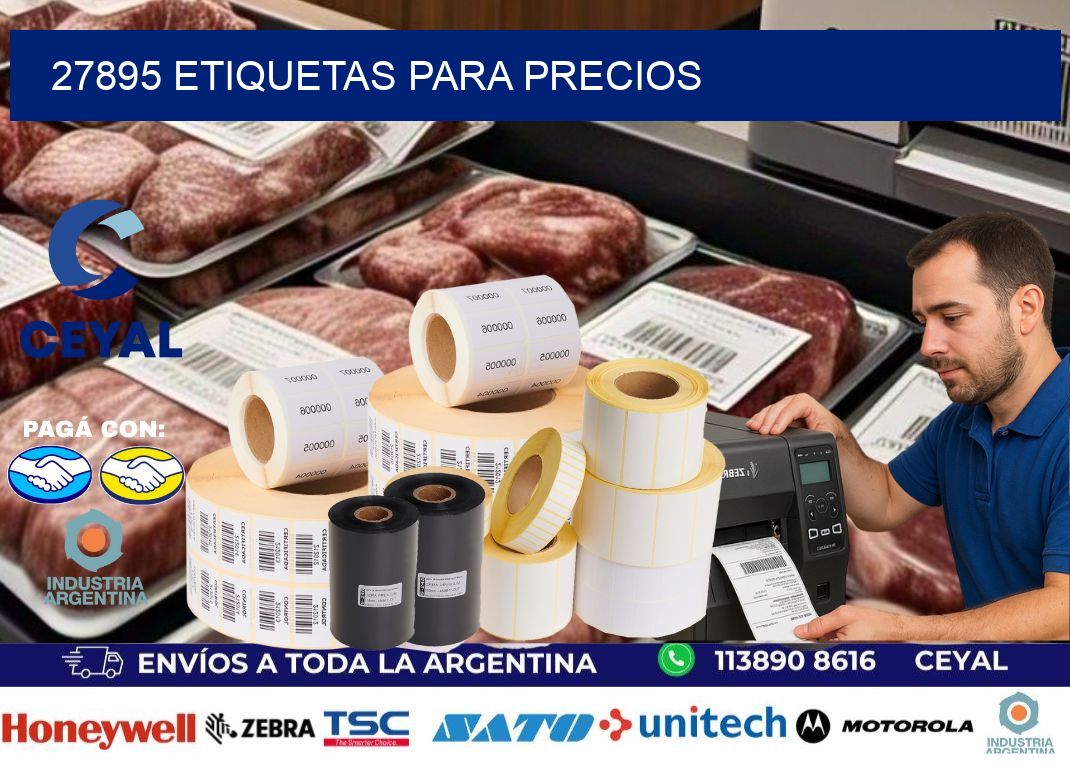 27895 ETIQUETAS PARA PRECIOS