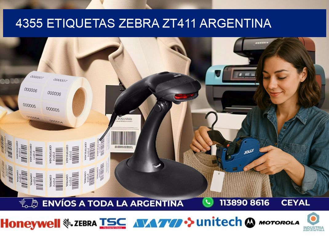4355 etiquetas zebra zt411 argentina