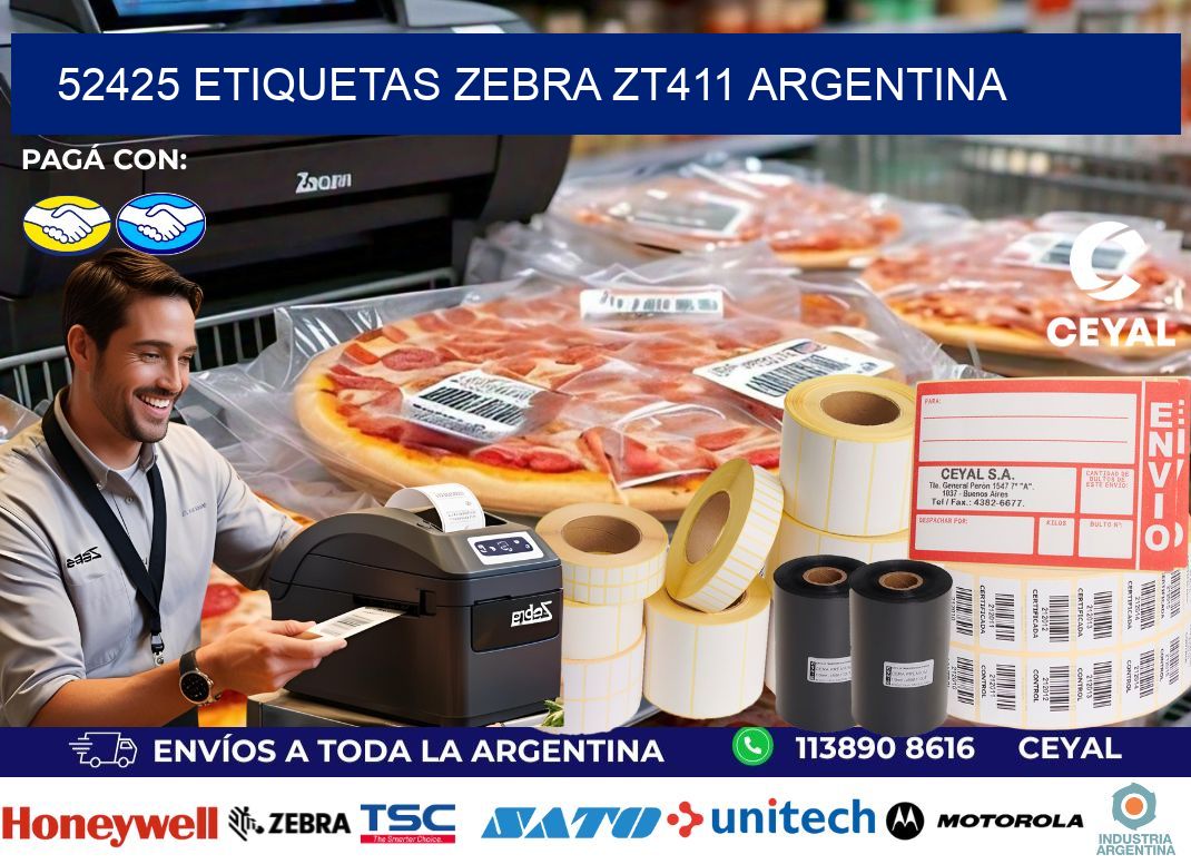 52425 etiquetas zebra zt411 argentina