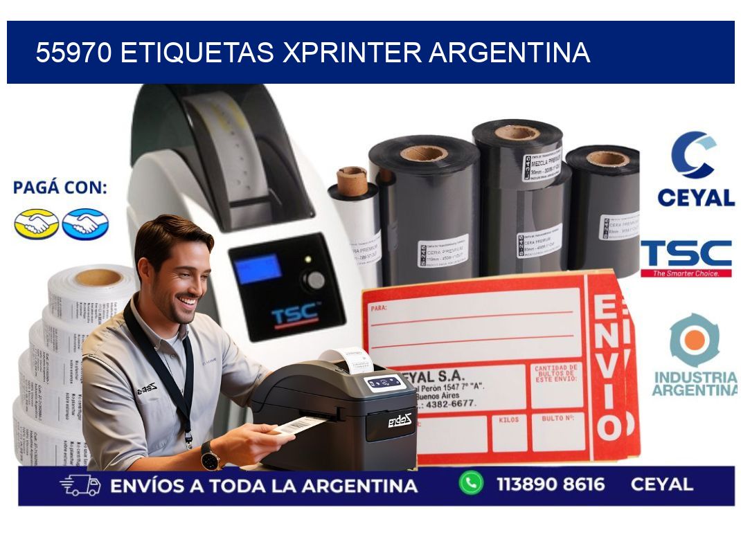 55970 etiquetas xprinter argentina