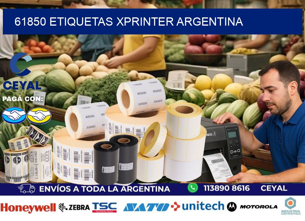 61850 etiquetas xprinter argentina