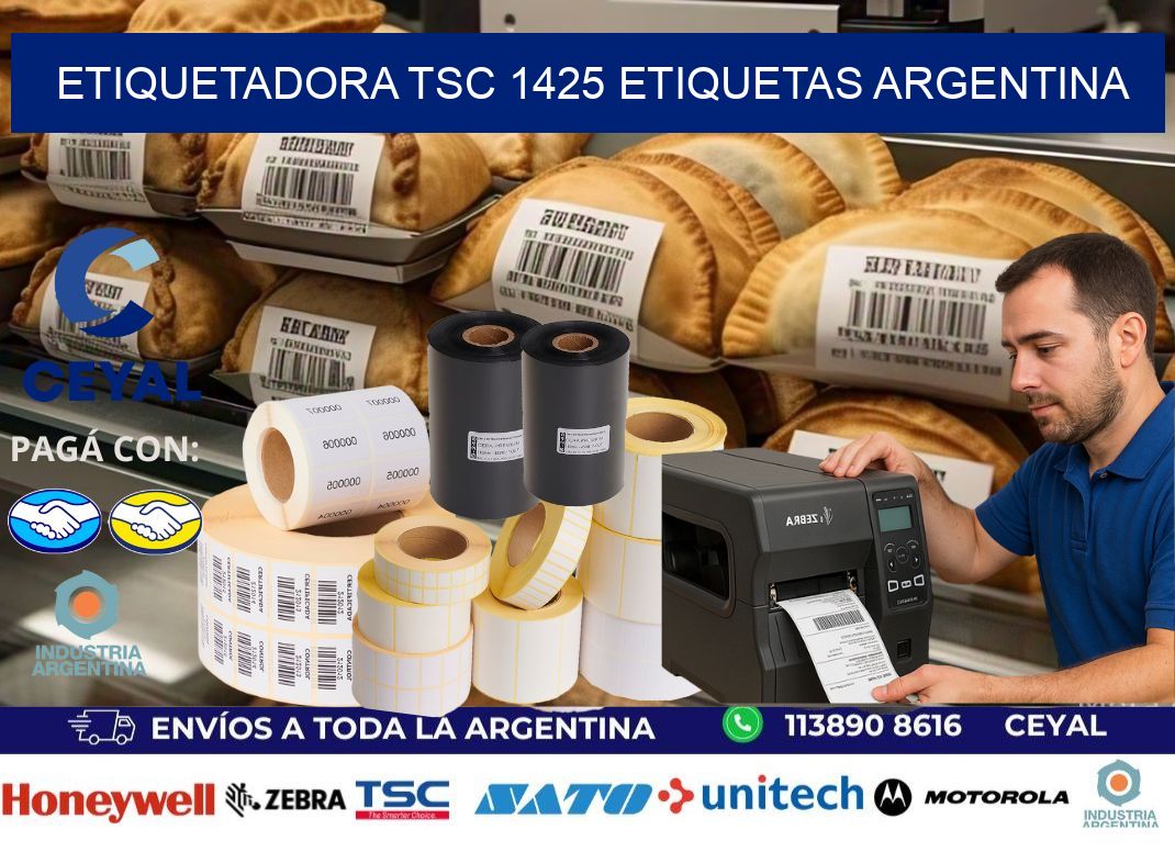 etiquetadora tsc 1425 etiquetas argentina