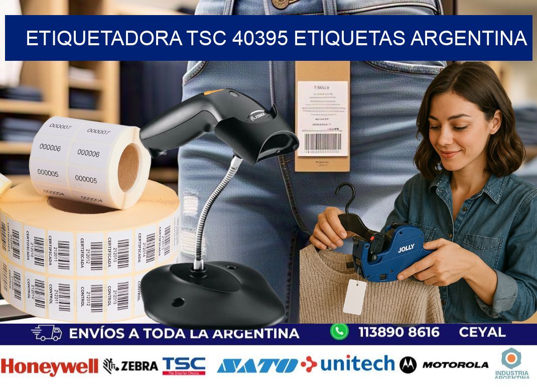etiquetadora tsc 40395 etiquetas argentina