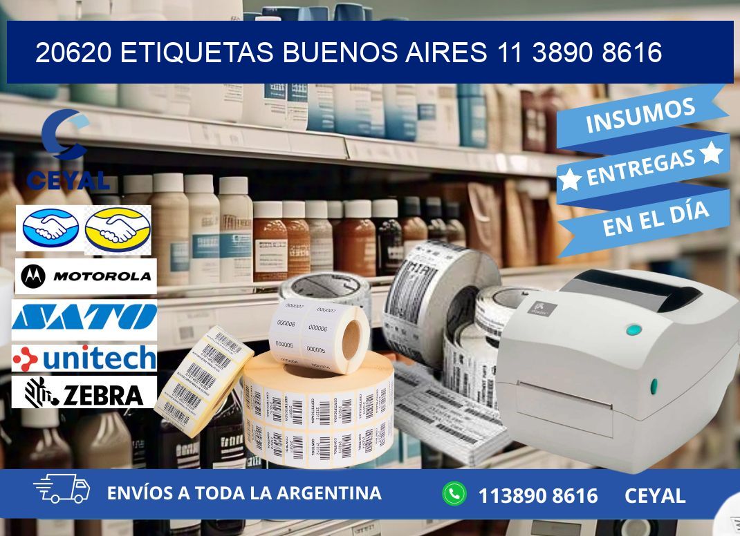 20620 ETIQUETAS BUENOS AIRES 11 3890 8616