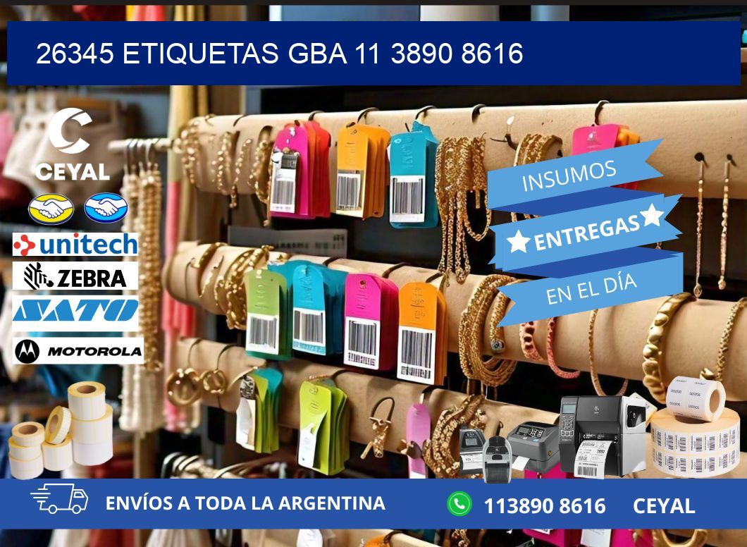 26345 ETIQUETAS GBA 11 3890 8616