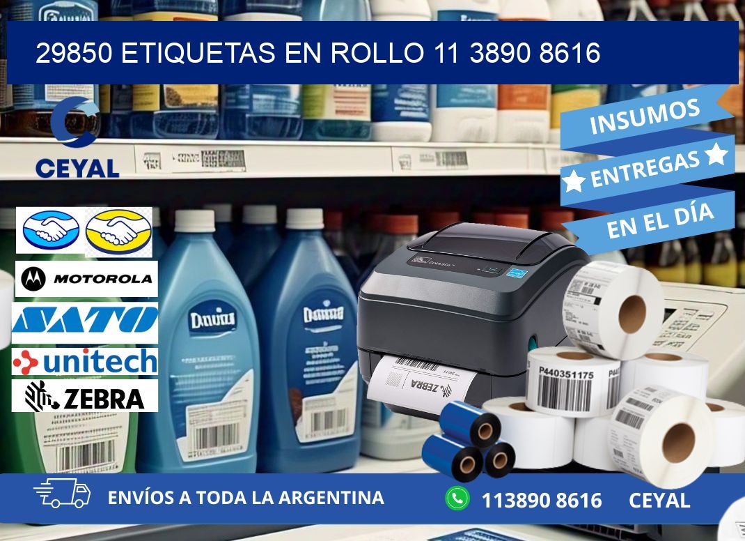 29850 ETIQUETAS EN ROLLO 11 3890 8616