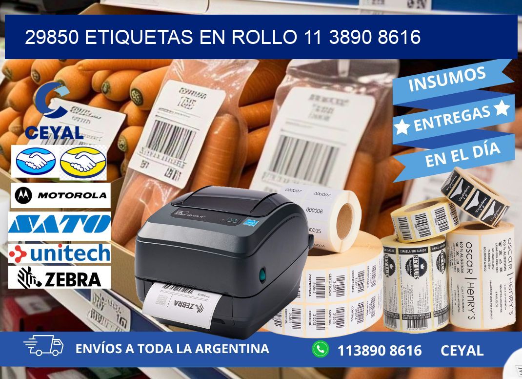 29850 ETIQUETAS EN ROLLO 11 3890 8616