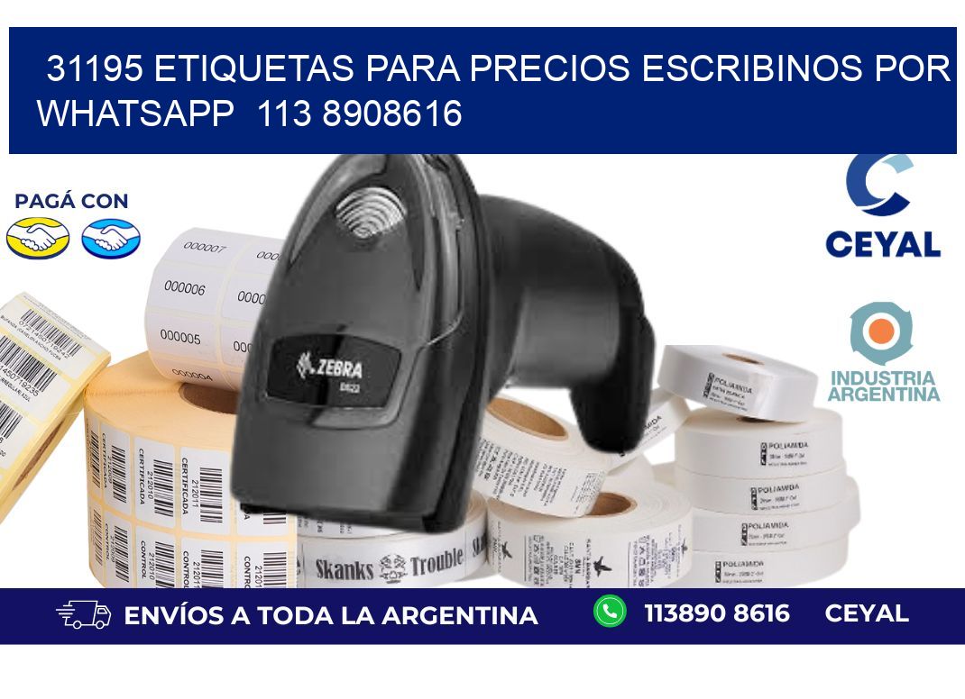 31195 ETIQUETAS PARA PRECIOS ESCRIBINOS POR WHATSAPP 113 8908616