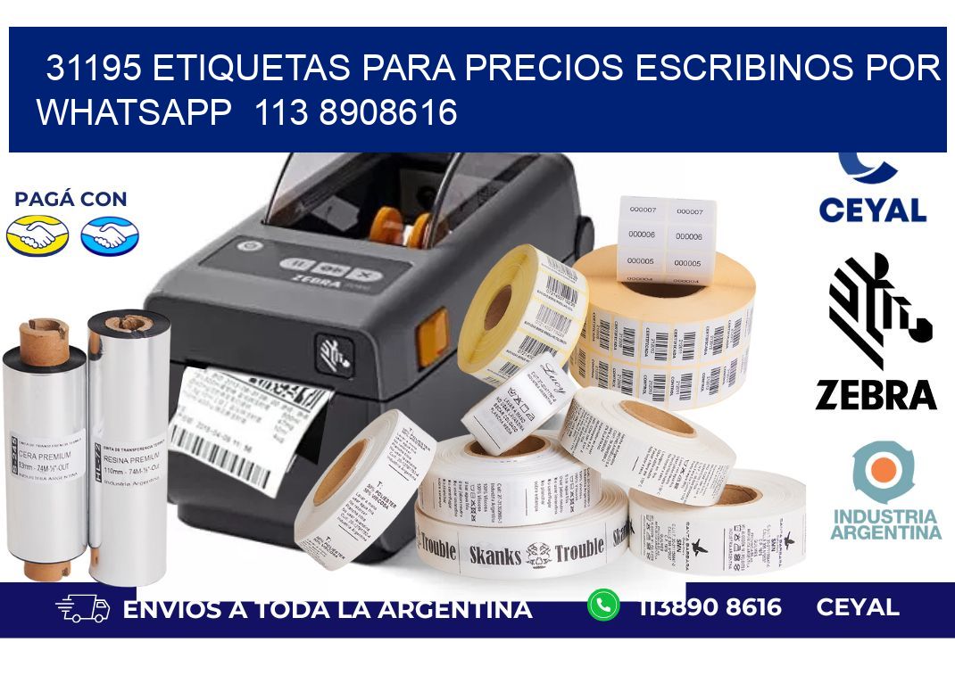 31195 ETIQUETAS PARA PRECIOS ESCRIBINOS POR WHATSAPP 113 8908616