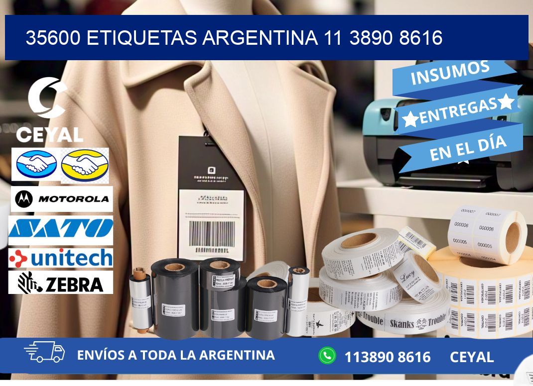 35600 ETIQUETAS ARGENTINA 11 3890 8616