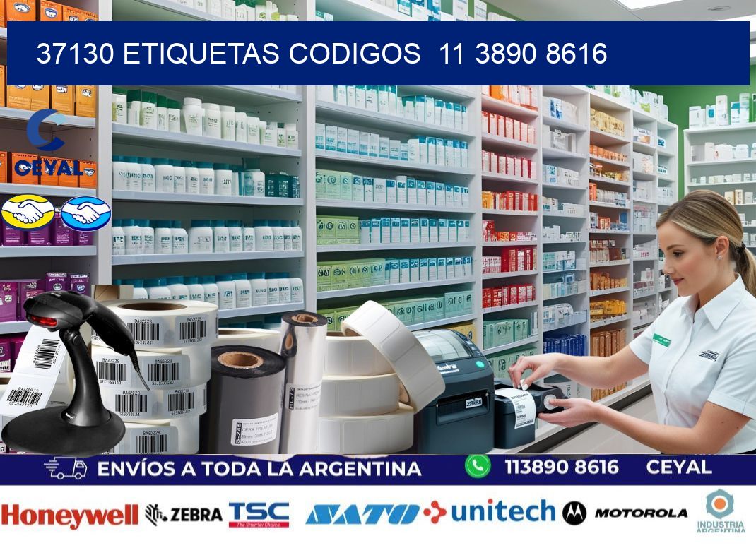 37130 ETIQUETAS CODIGOS  11 3890 8616