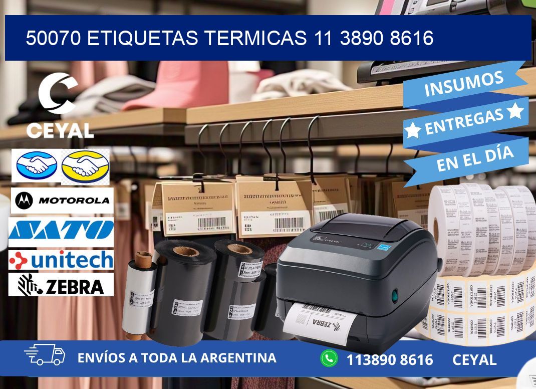 50070 ETIQUETAS TERMICAS 11 3890 8616