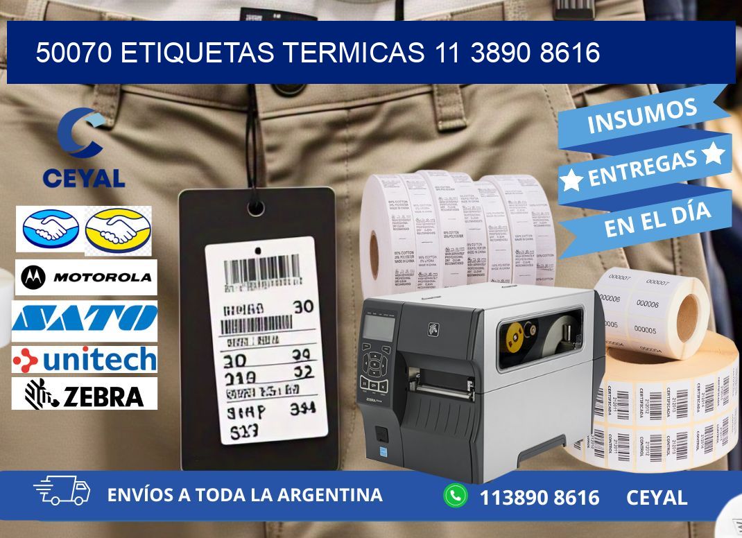 50070 ETIQUETAS TERMICAS 11 3890 8616