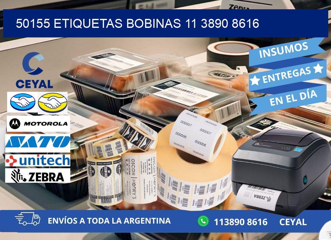 50155 ETIQUETAS BOBINAS 11 3890 8616