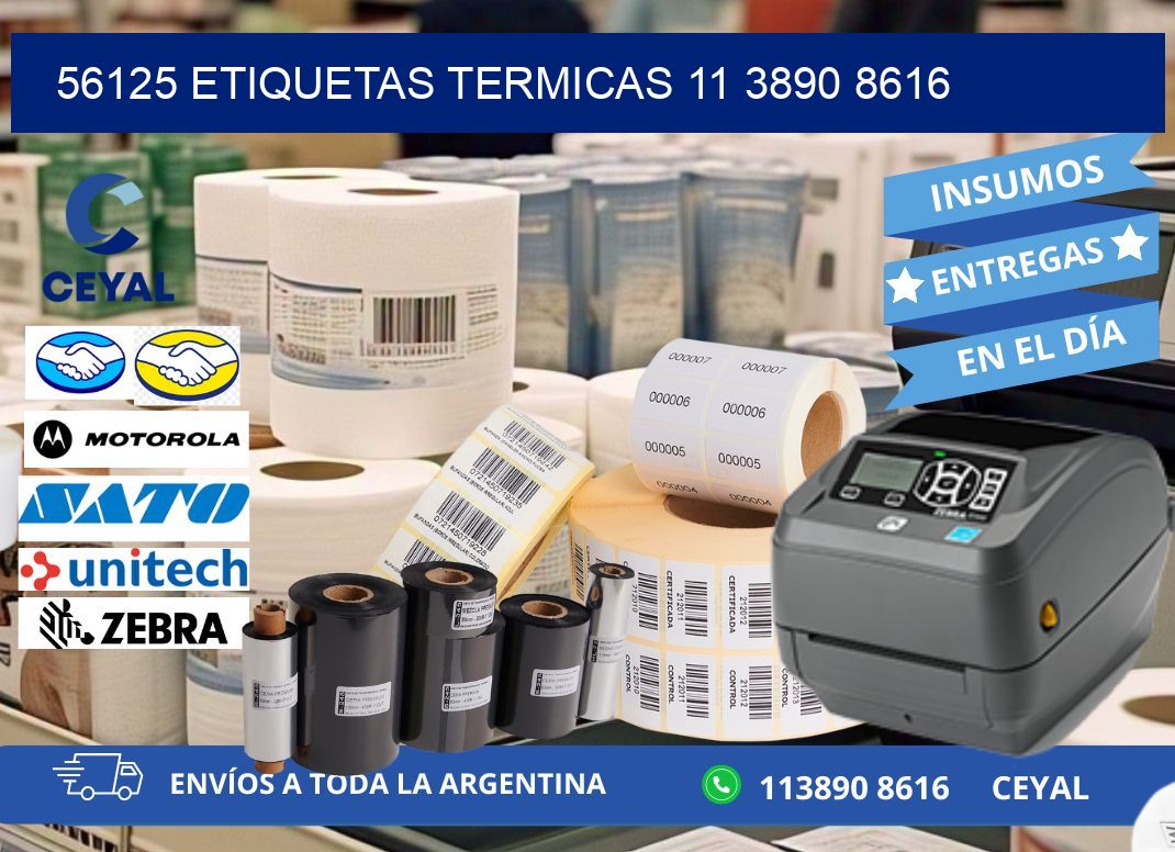 56125 ETIQUETAS TERMICAS 11 3890 8616