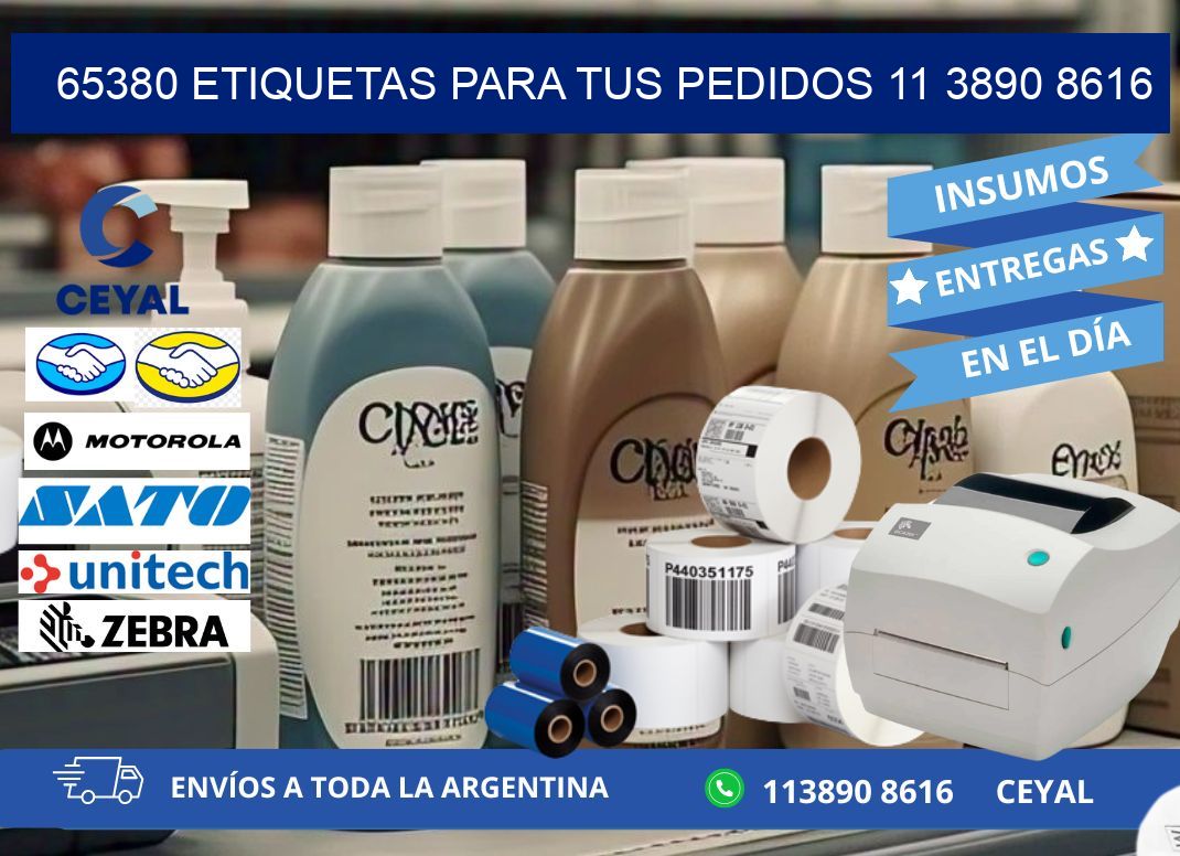 65380 ETIQUETAS PARA TUS PEDIDOS 11 3890 8616