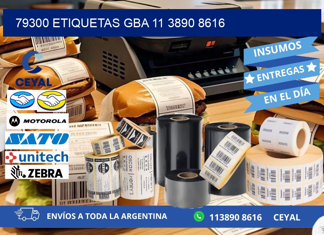 79300 ETIQUETAS GBA 11 3890 8616