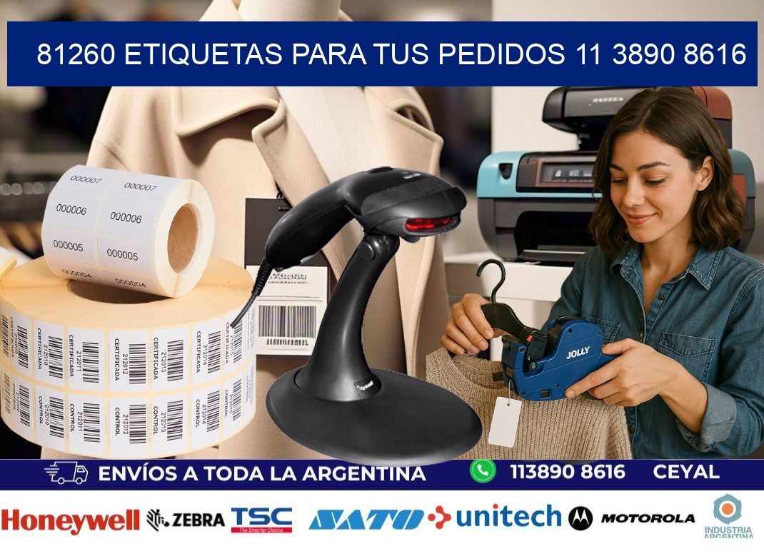 81260 ETIQUETAS PARA TUS PEDIDOS 11 3890 8616