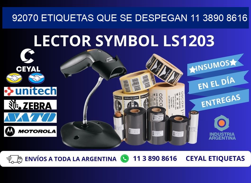 92070 ETIQUETAS QUE SE DESPEGAN 11 3890 8616