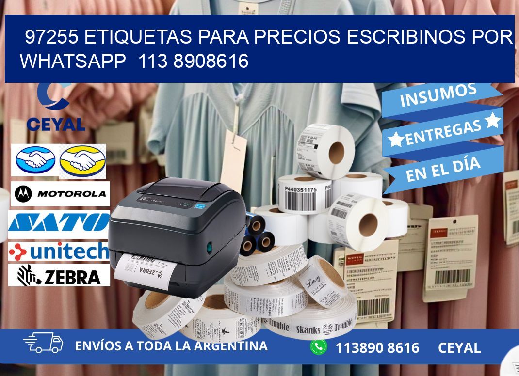 97255 ETIQUETAS PARA PRECIOS ESCRIBINOS POR WHATSAPP  113 8908616