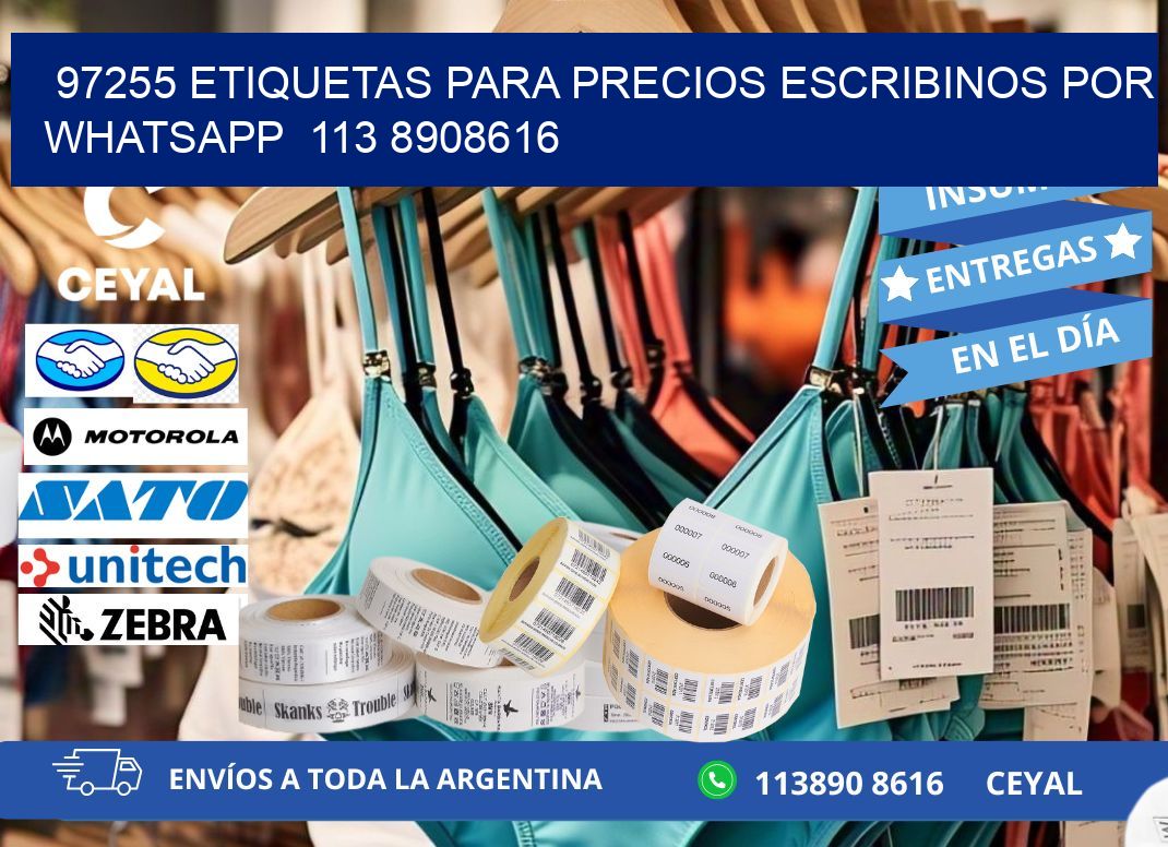 97255 ETIQUETAS PARA PRECIOS ESCRIBINOS POR WHATSAPP  113 8908616