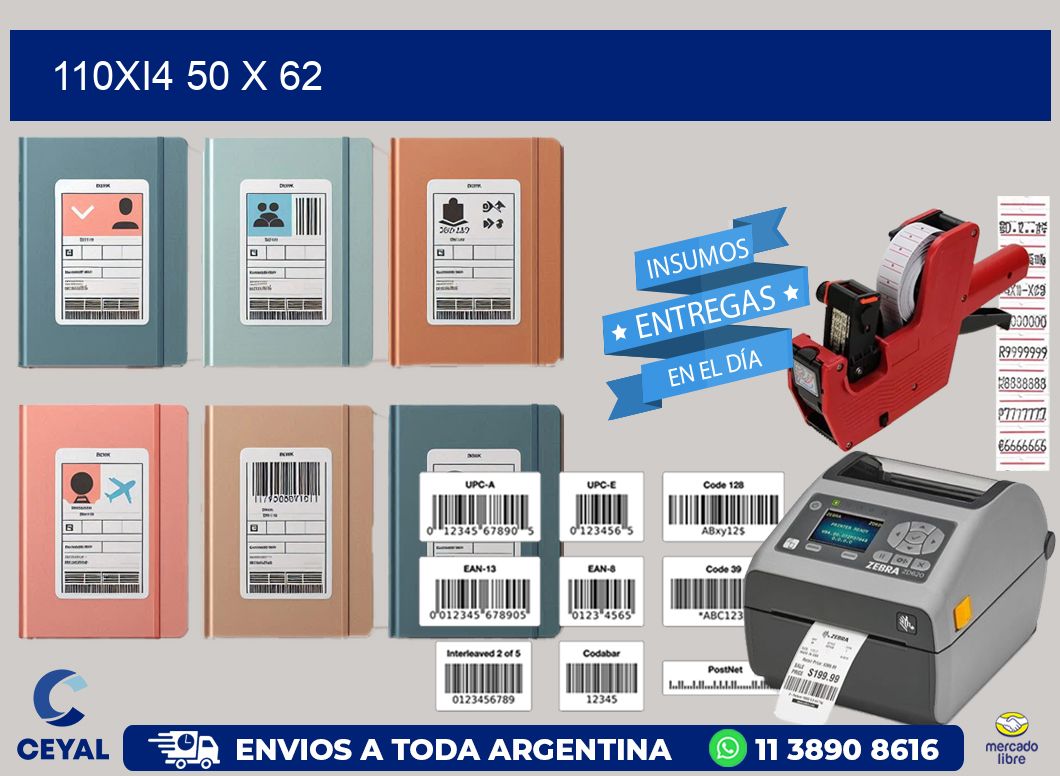 110Xi4 50 x 62