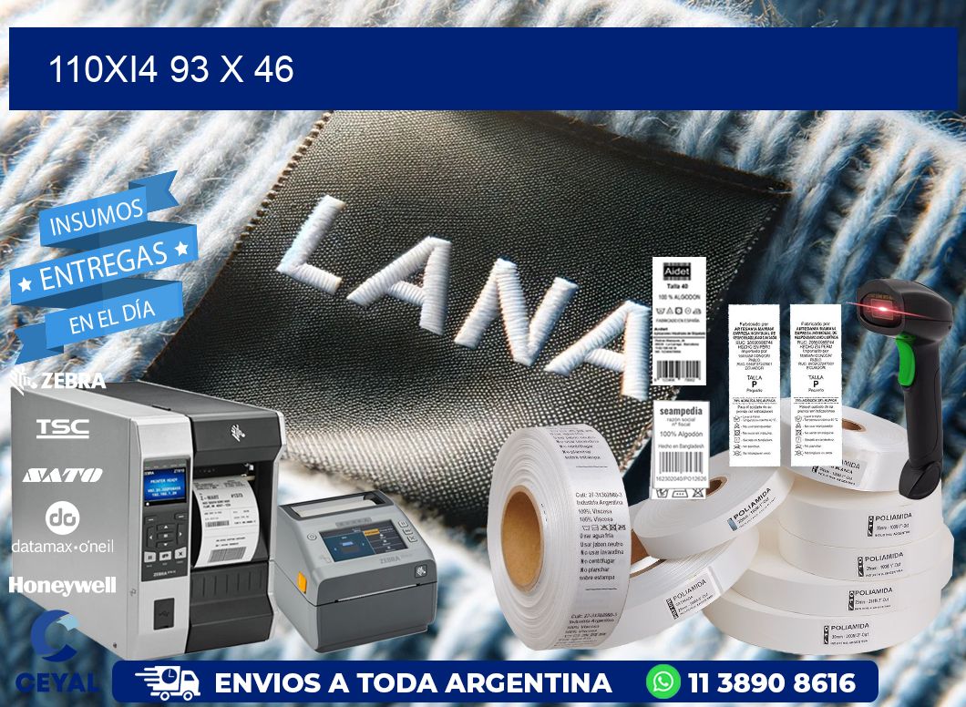 110Xi4 93 x 46