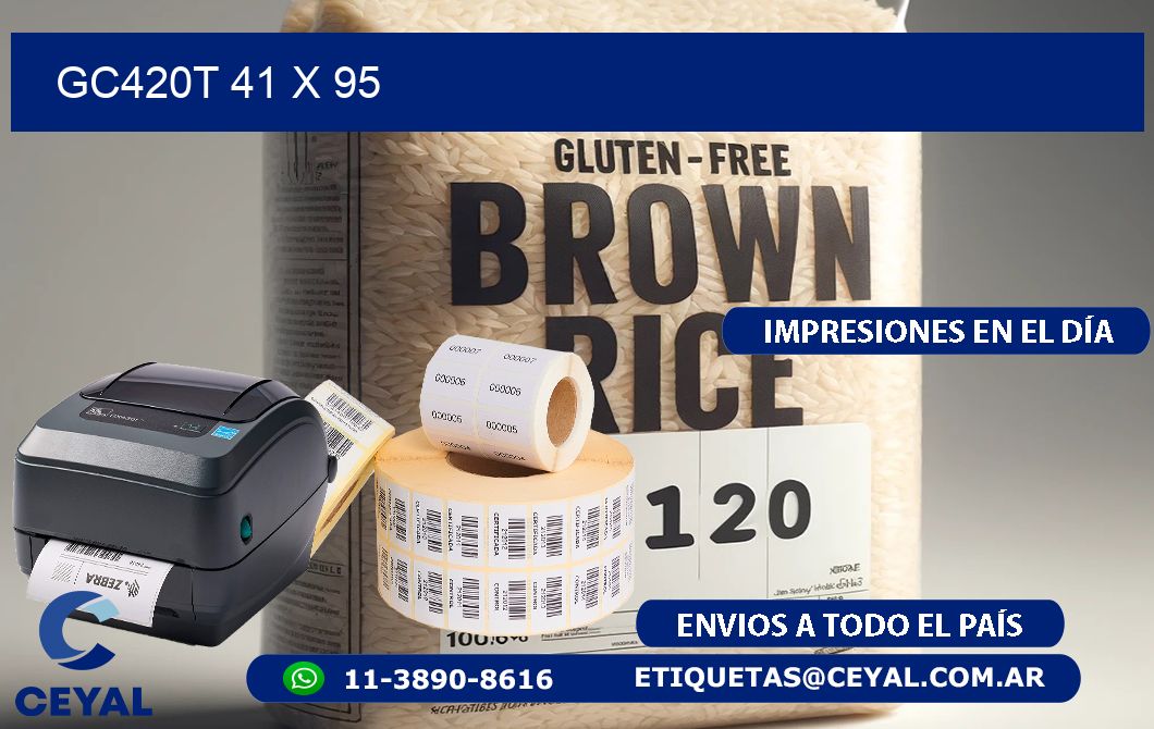 GC420T 41 x 95