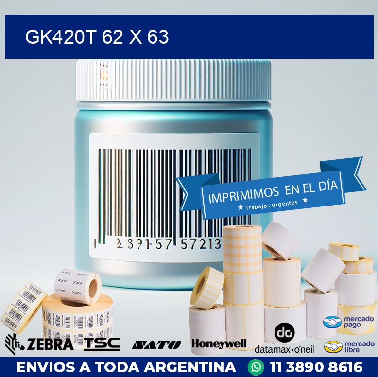GK420T 62 x 63