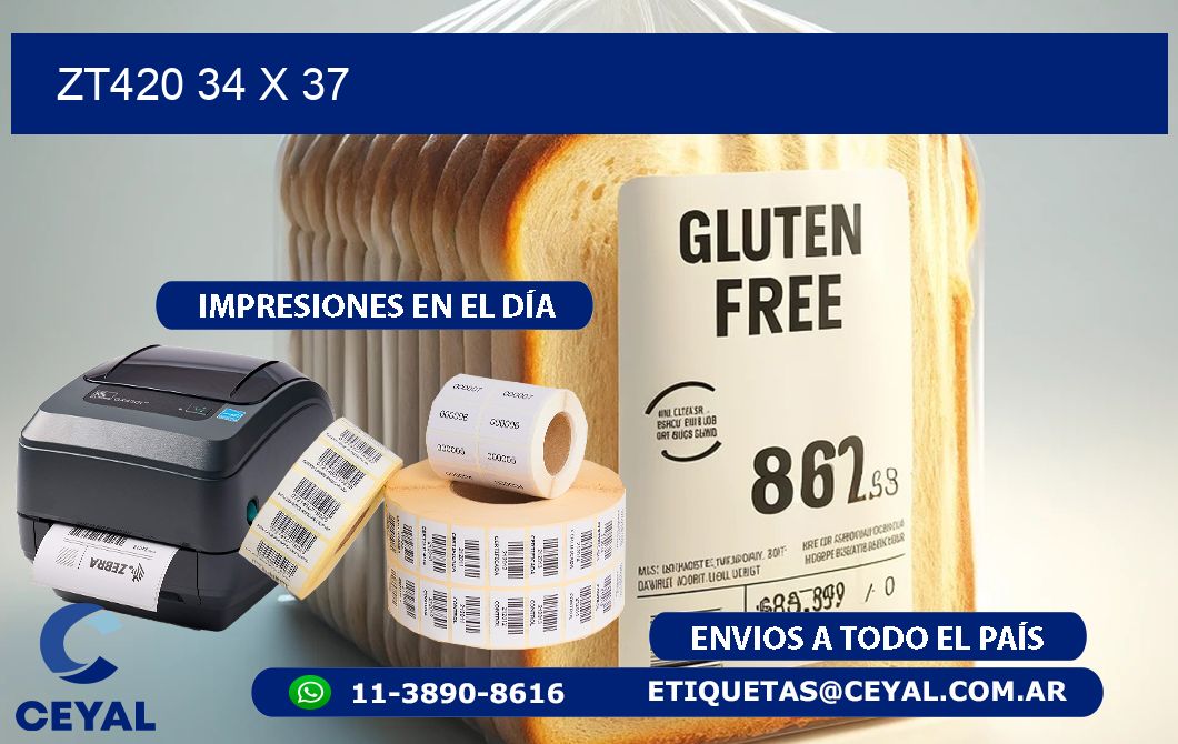 ZT420 34 x 37