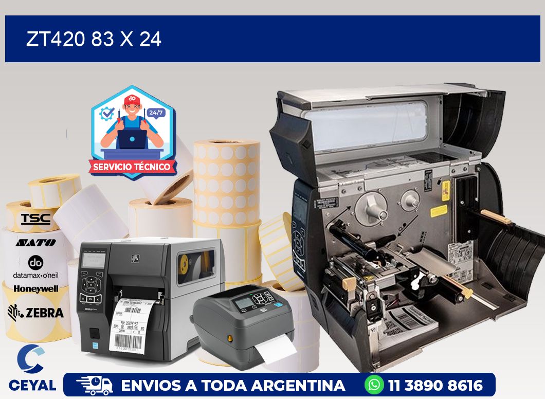 ZT420 83 x 24