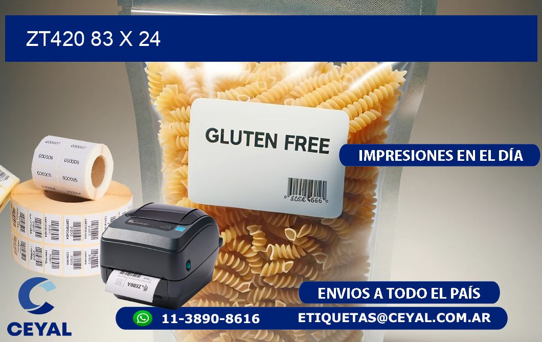 ZT420 83 x 24