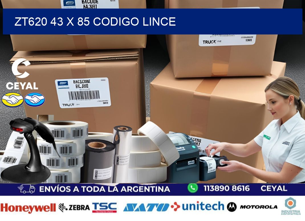 ZT620 43 x 85 CODIGO LINCE