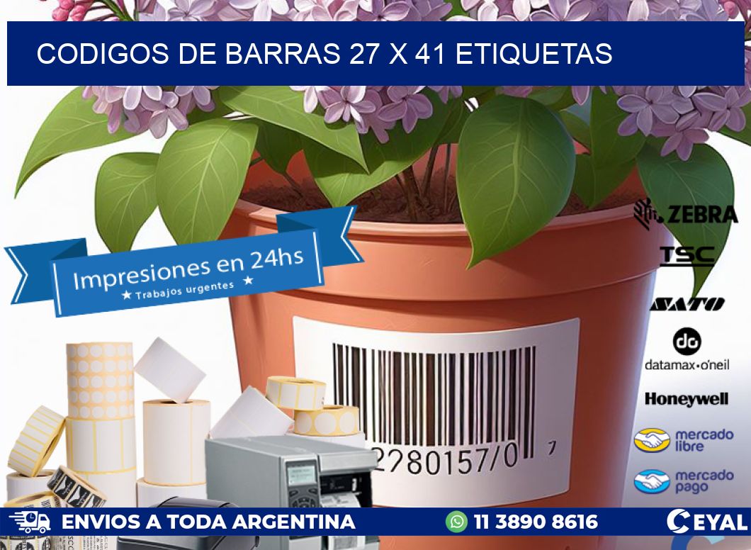 codigos de barras 27 x 41 etiquetas