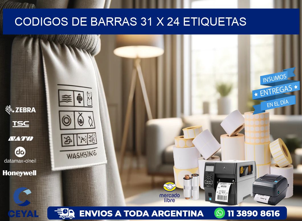 codigos de barras 31 x 24 etiquetas