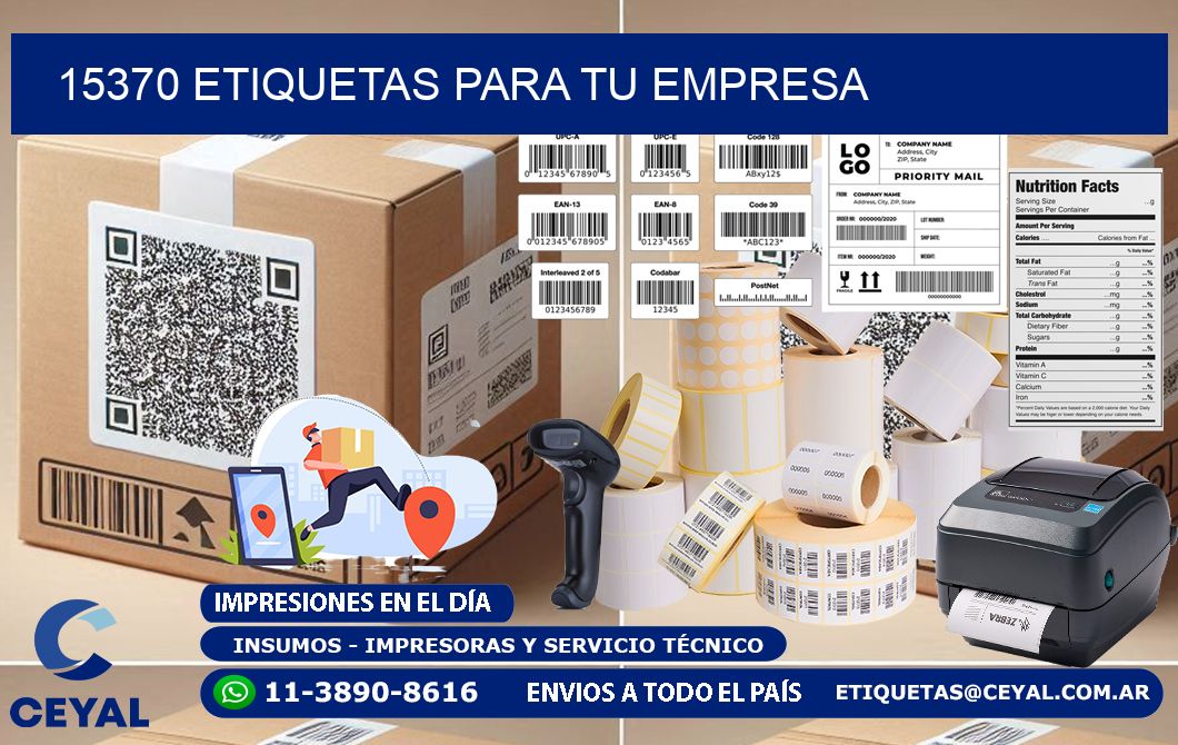 15370 etiquetas para tu empresa