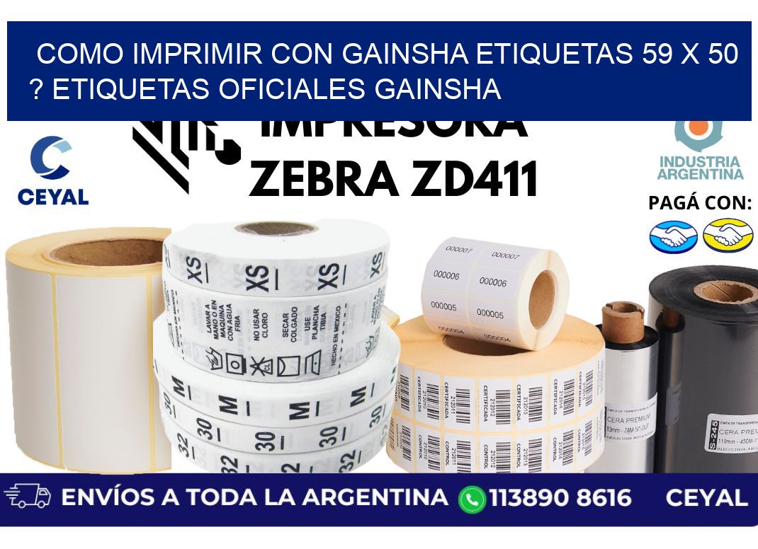 como imprimir con gainsha etiquetas 59 x 50 ? etiquetas oficiales gainsha
