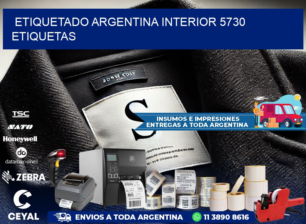 etiquetado argentina interior 5730 etiquetas