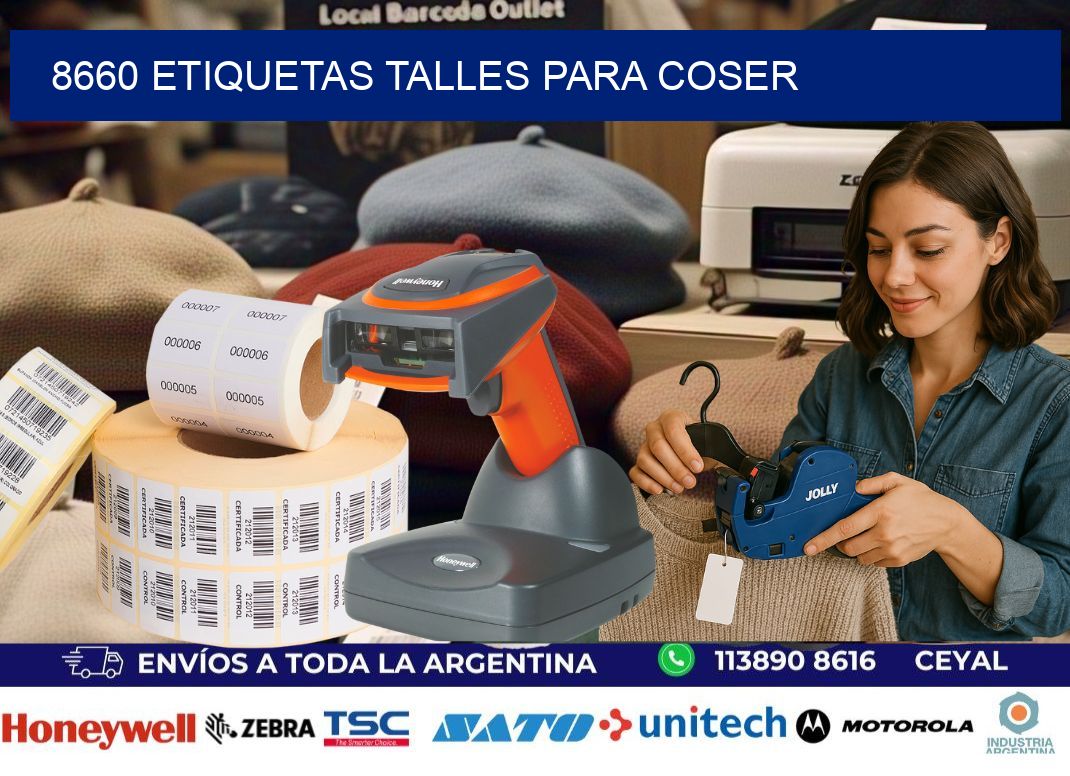 8660 ETIQUETAS TALLES PARA COSER