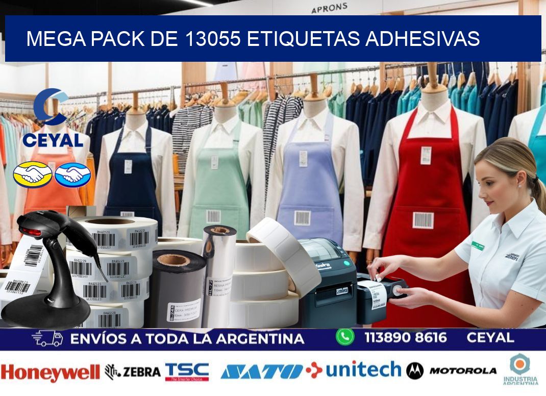 Mega pack de 13055 etiquetas adhesivas
