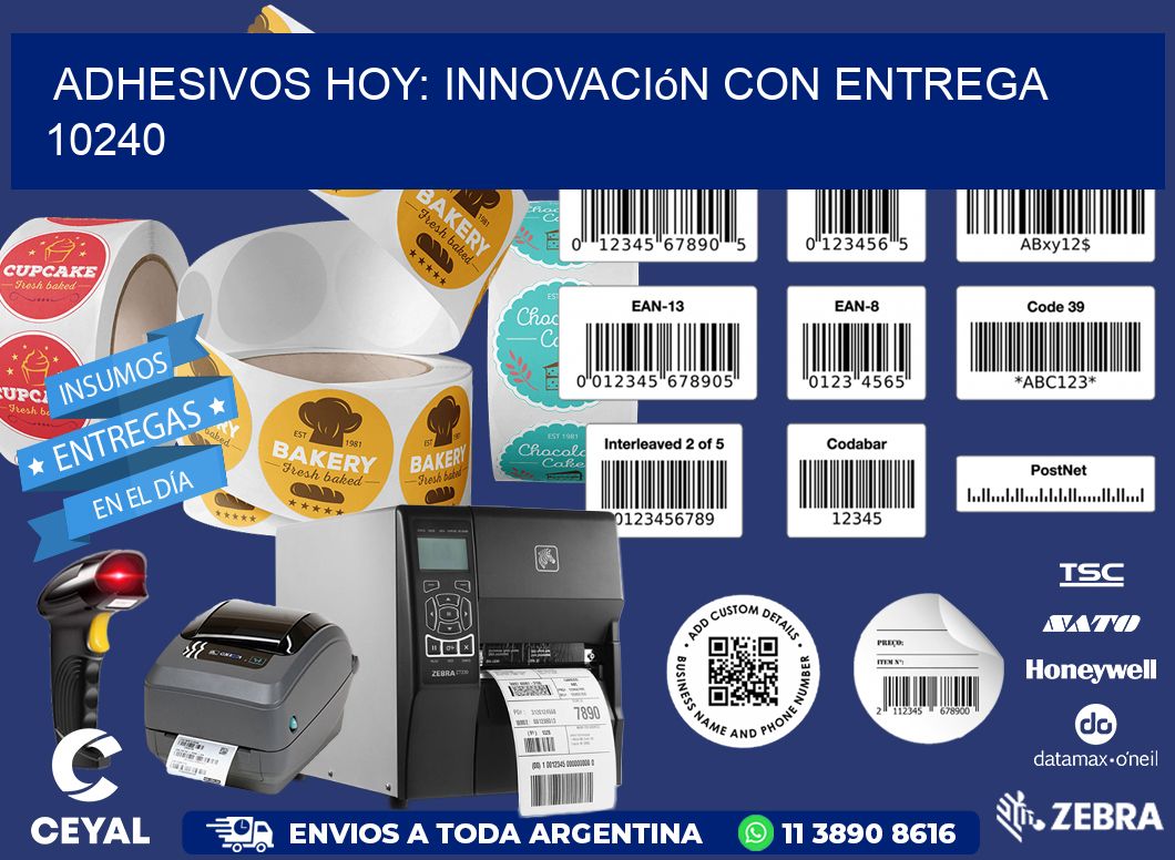 Adhesivos Hoy: Innovación con Entrega 10240