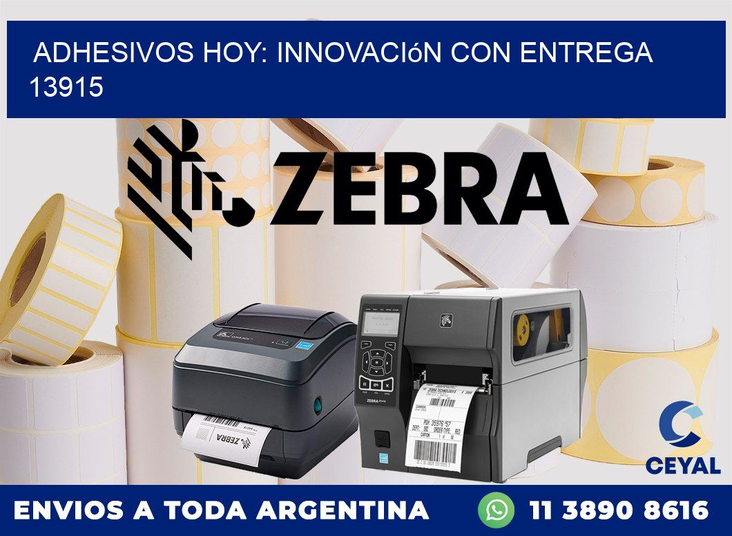 Adhesivos Hoy: Innovación con Entrega 13915